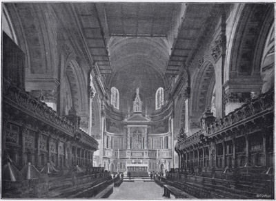 St. Paul's Cathedral: The Choir and Reredos